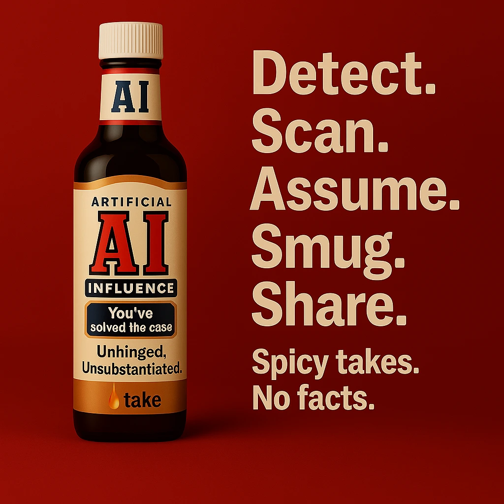 AI Hot Sauce parody header